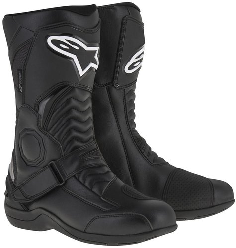 Alpinestars Pikes Drystar Waterdichte Motorfiets Laarzen Zwart 36 alpinestars kopen in de aanbieding