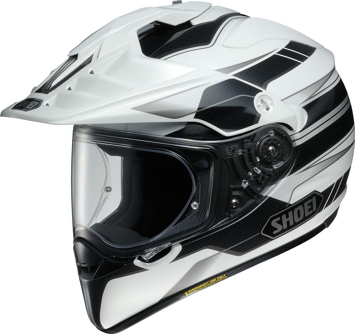 Shoei Hornet ADV Navigate casque Noir Blanc XS