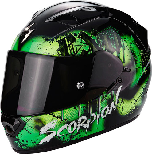 Scorpion Exo 1200 Air Tenebris Helm Zwart Groen scorpion kopen in de aanbieding Scorpion Exo 1200 Air Tenebris Helm Zwart Groen scorpion kopen in de aanbieding