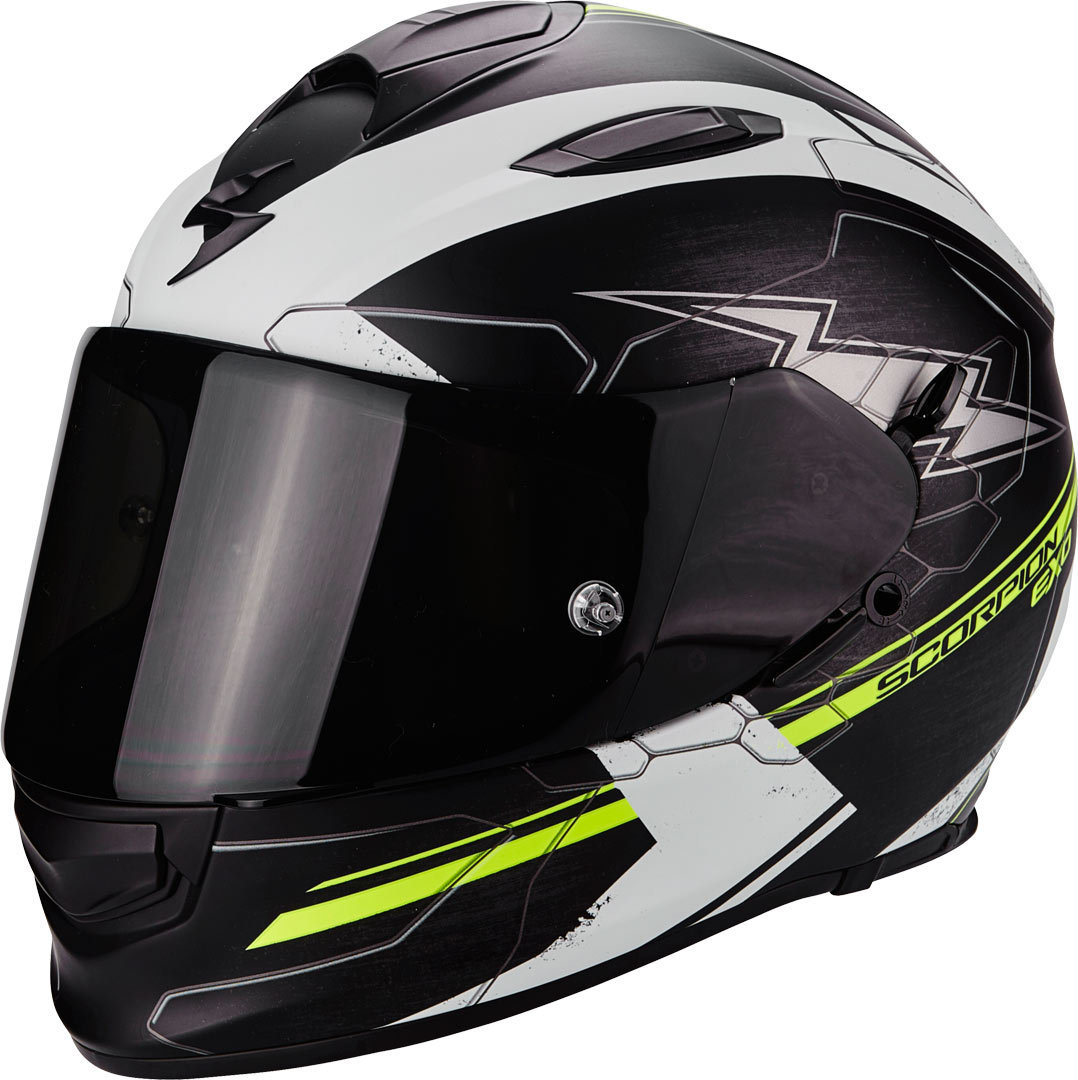 Scorpion Exo 510 Air Cross Casque Noir Blanc S