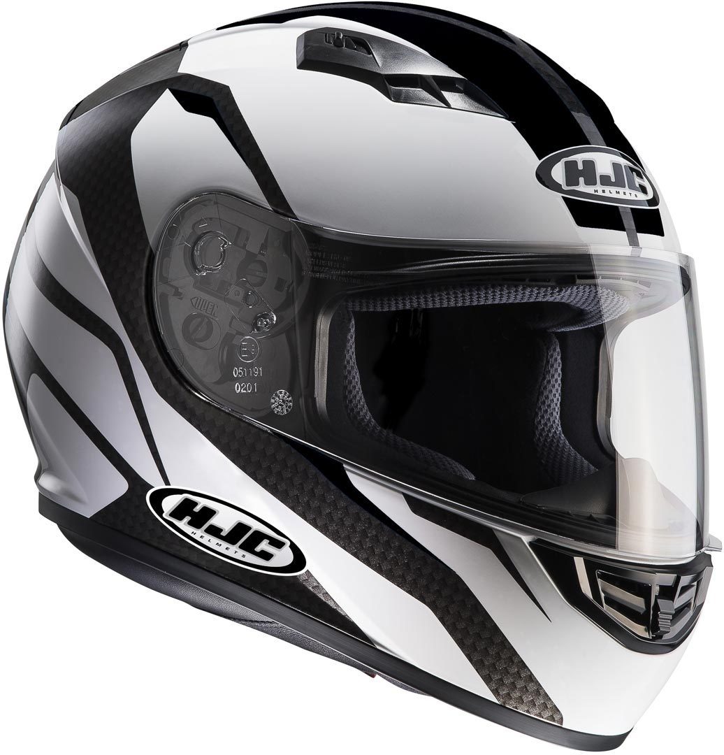 HJC CS-15 Sebka Casque Noir Blanc XS