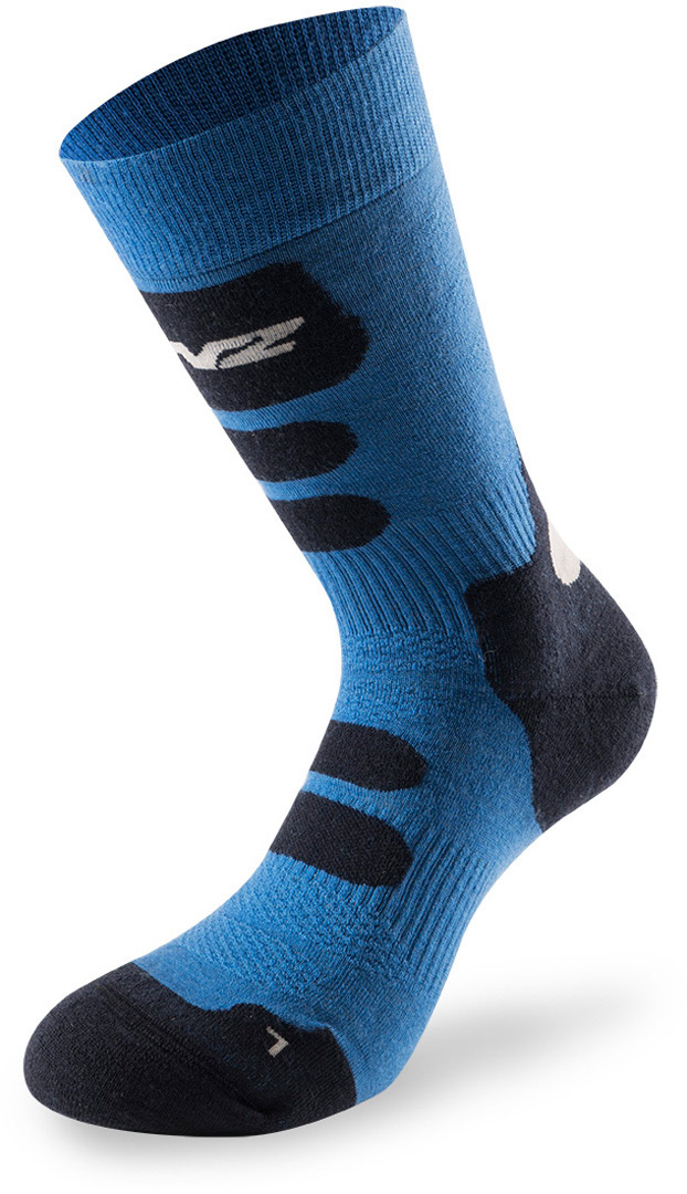 Lenz Trekking 8.0 Chaussettes Bleu 39 40 41