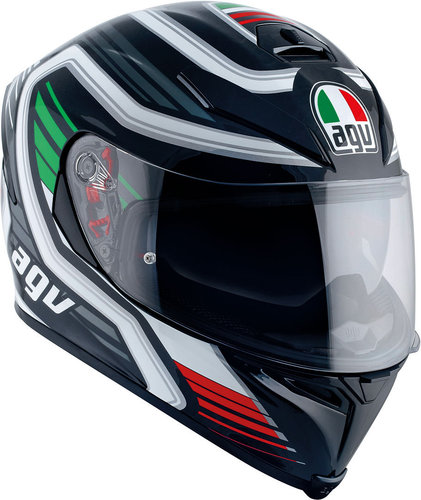 Agv K 5 S Firerace Helm Zwart Rood Groen Xs agv kopen in de aanbieding