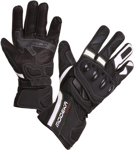 Modeka Challenge L Motorfiets Handschoenen Zwart Wit 2Xl modeka kopen in de aanbieding Modeka Challenge L Motorfiets Handschoenen Zwart Wit 2Xl modeka kopen in de aanbieding