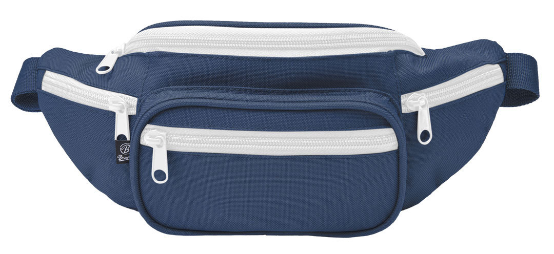 Brandit Sac de ceinture de taille Blanc Bleu unique taille