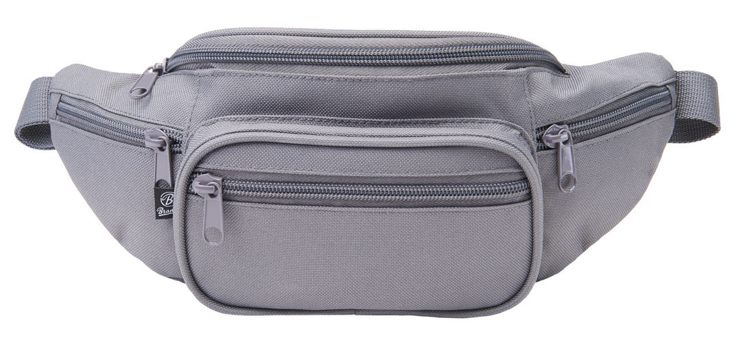 Brandit Sac de ceinture de taille Noir Gris unique taille