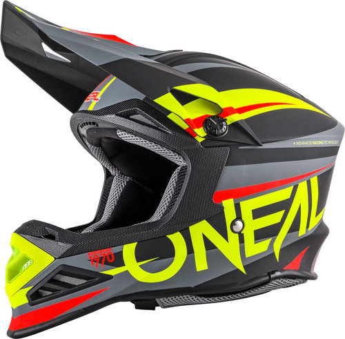 Oneal 8Series Aggressor Motorcross Helm Geel oneal kopen in de aanbieding