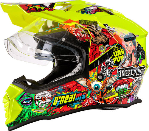 Oneal Sierra Ii Crank Motorcross Helm 2Xl oneal kopen in de aanbieding