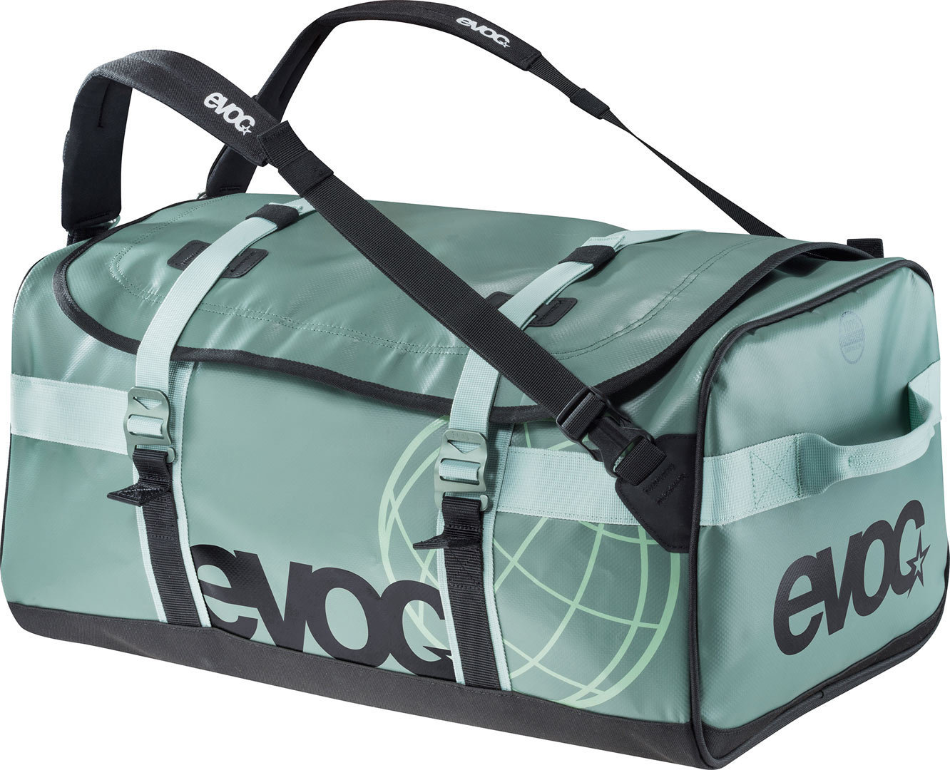 Evoc 100L Sac Duffle Vert unique taille