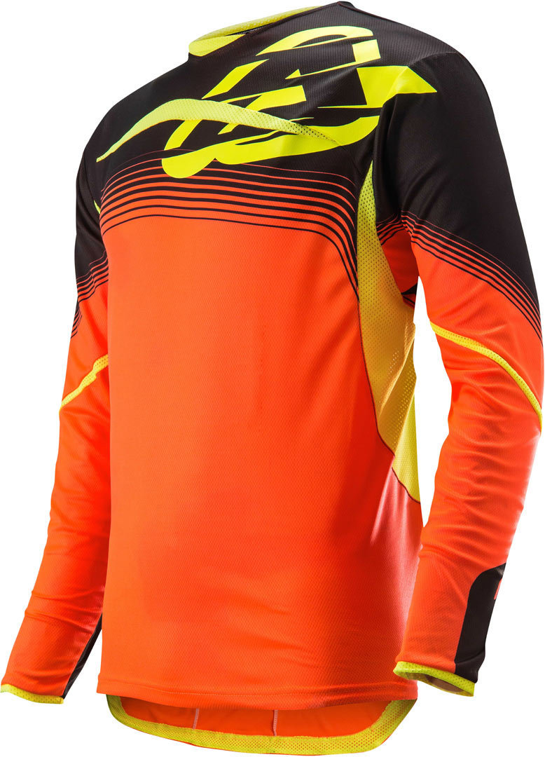 Acerbis X-Flex Maillot Motocross Noir Orange S