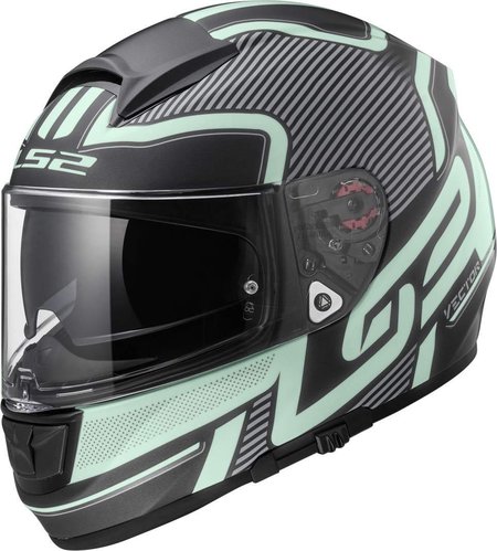 Ls2 Vector Ff397 Orion Helm Zwart Groen 2Xs ls2 kopen in de aanbieding