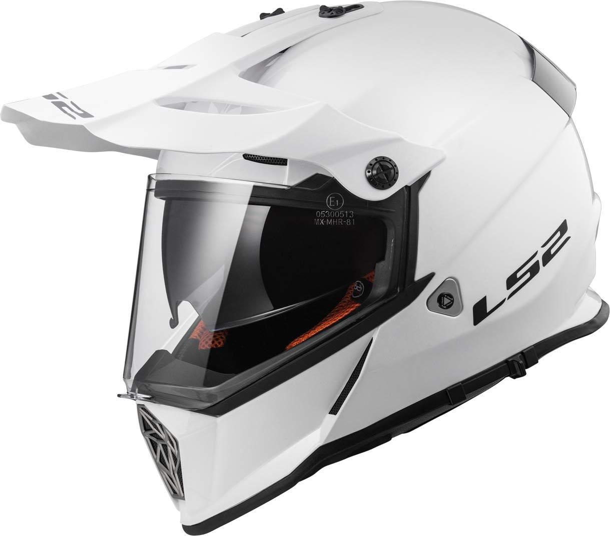 LS2 Pioneer MX436 Helmet Casque Blanc 2XS