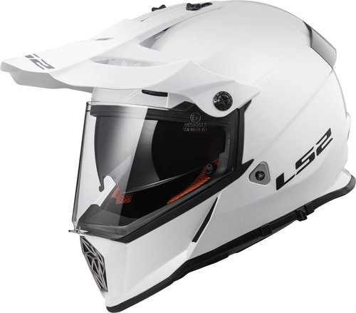 Ls2 Pioneer Mx436 Helmet Helm Wit 2Xl ls2 kopen in de aanbieding