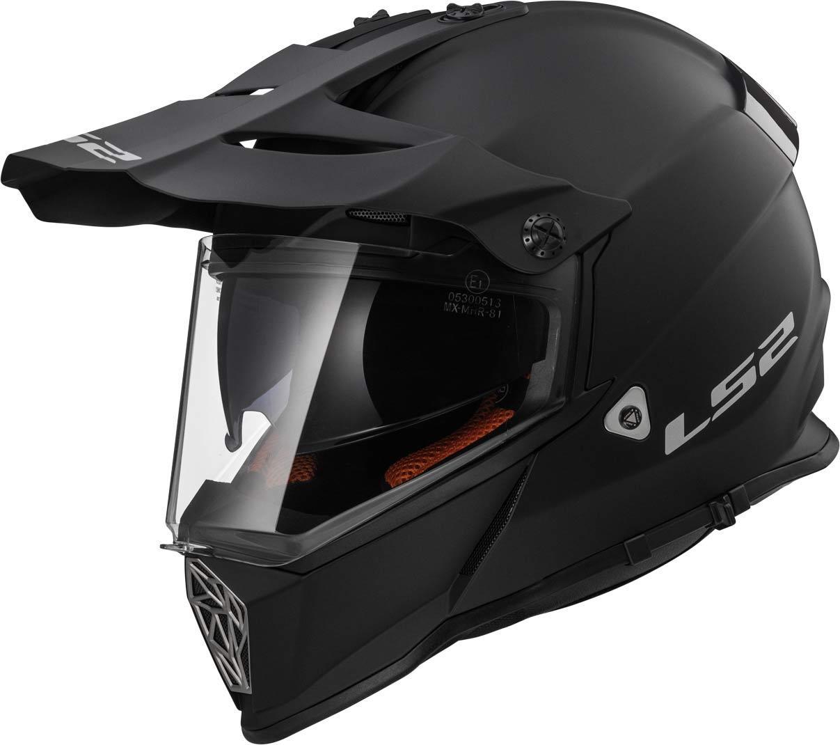 LS2 Pioneer MX436 Helmet Casque Noir 2XS