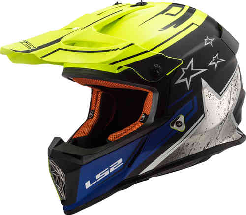 Ls2 Fast Mx437 Core Motorcross Helm Zwart Geel ls2 kopen in de aanbieding Ls2 Fast Mx437 Core Motorcross Helm Zwart Geel ls2 kopen in de aanbieding