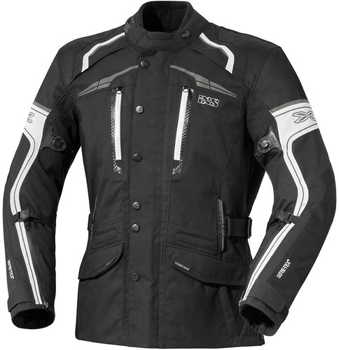 Ixs Montgomery Gore Tex Textiel Jas Zwart Wit Xl ixs kopen in de aanbieding
