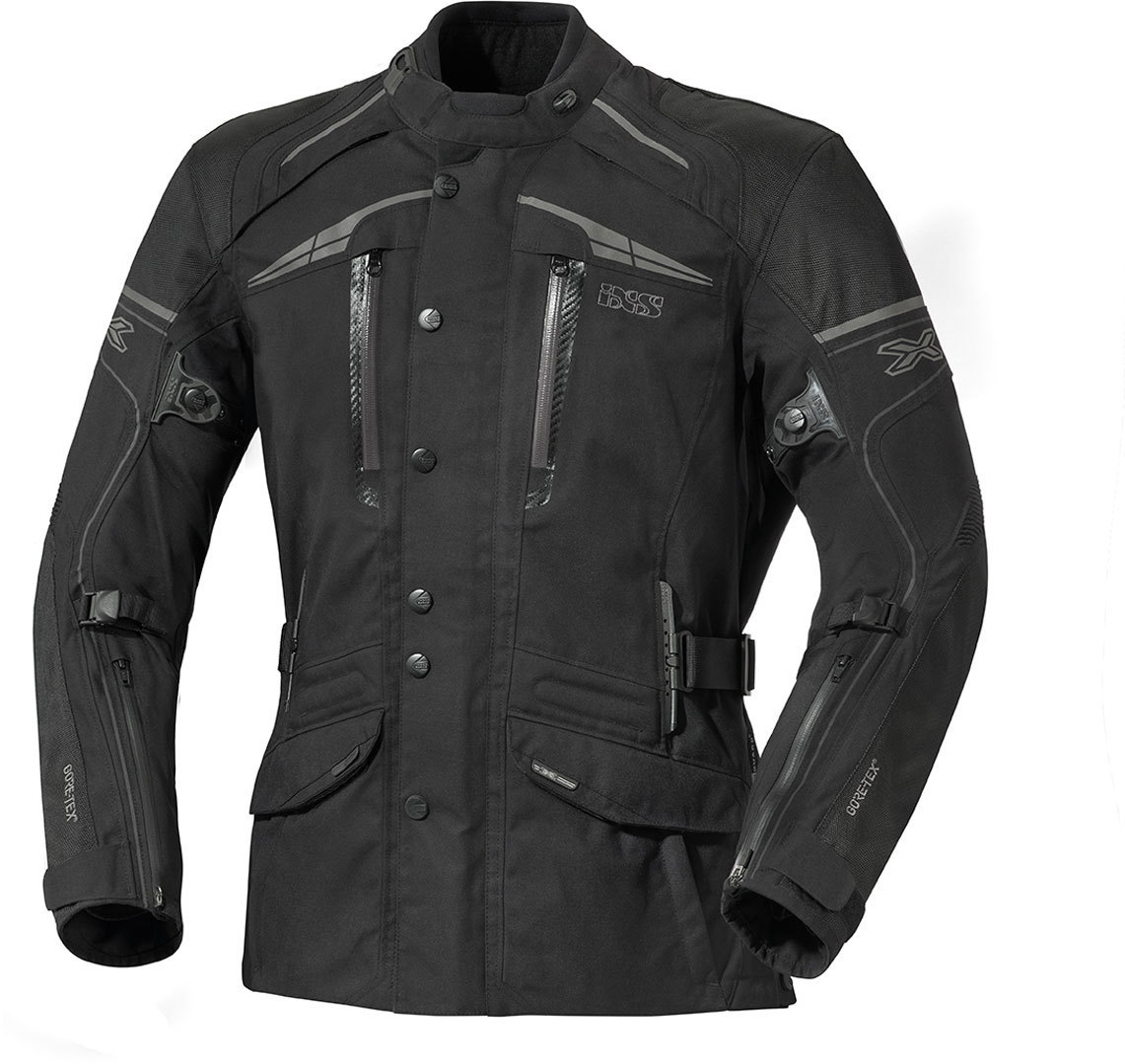 IXS Montgomery Gore-Tex Veste Textile Mesdames Noir 2XL