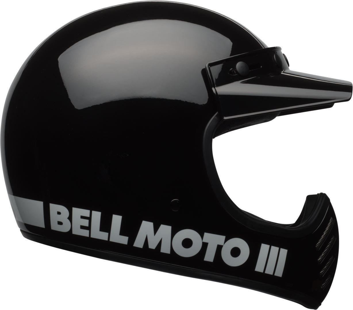 Bell Moto-3 Classic Casque de motocross Noir XS