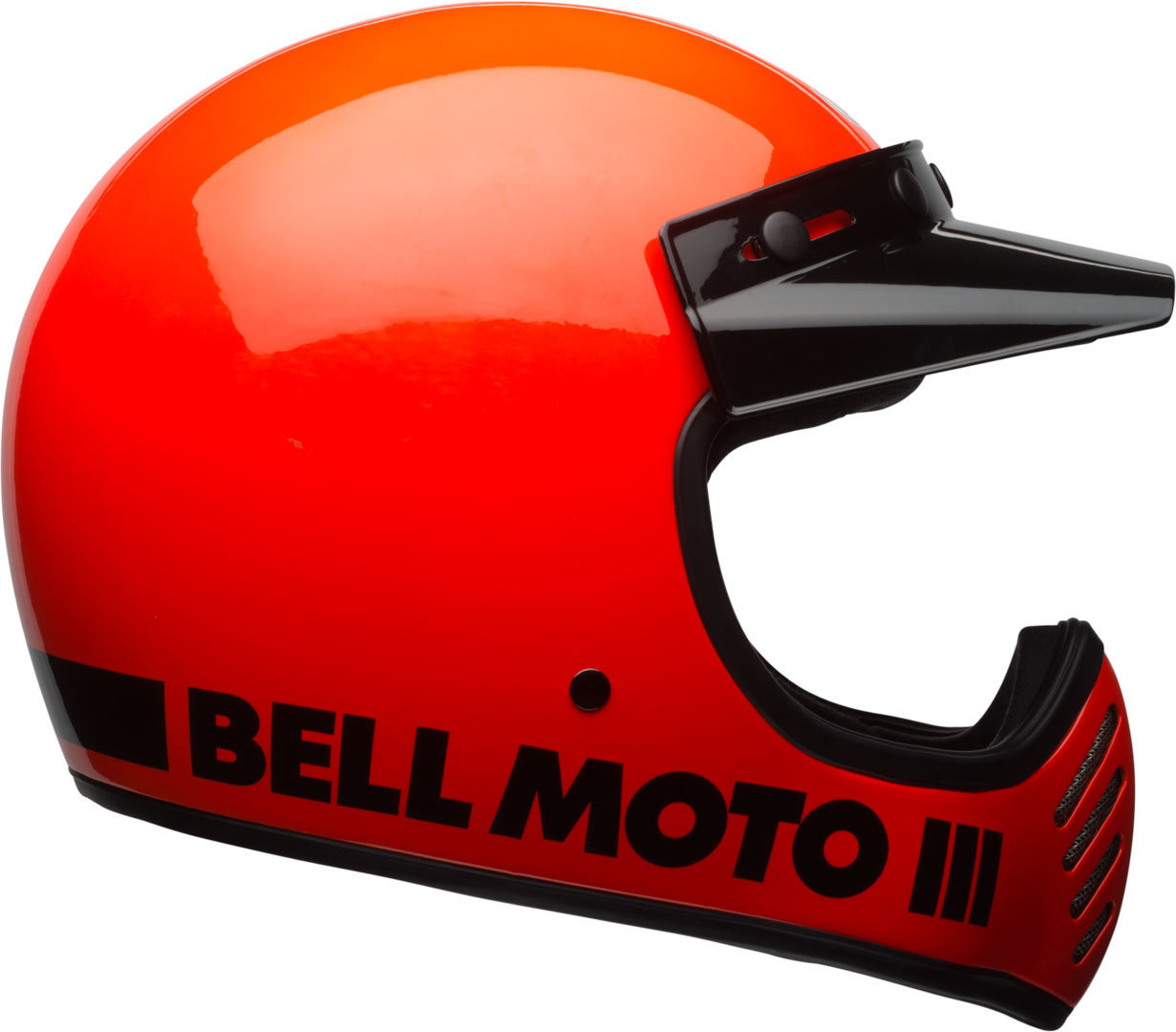 Bell Moto-3 Classic Casque de motocross Orange S