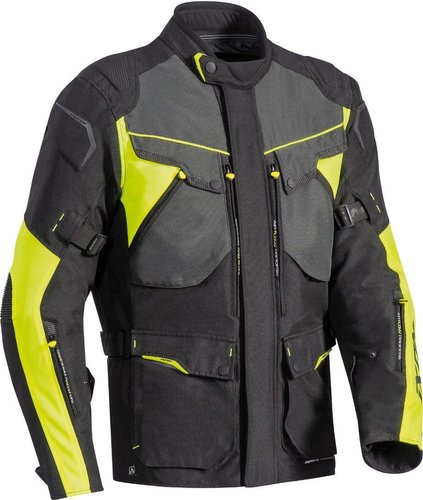 Ixon Crosstour Hp Motorfiets Textiel Jas Zwart Grijs Geel 4Xl ixon kopen in de aanbieding Ixon Crosstour Hp Motorfiets Textiel Jas Zwart Grijs Geel 4Xl ixon kopen in de aanbieding