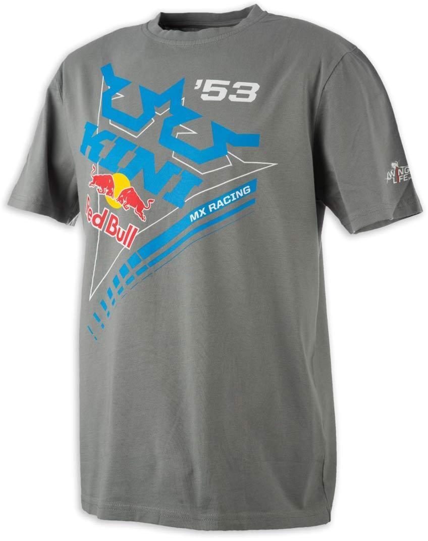 Kini Red Bull Ribbon T-shirt Gris S