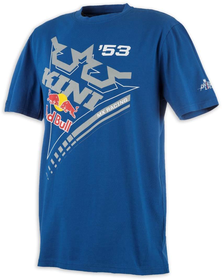 Kini Red Bull Ribbon T-shirt Bleu S