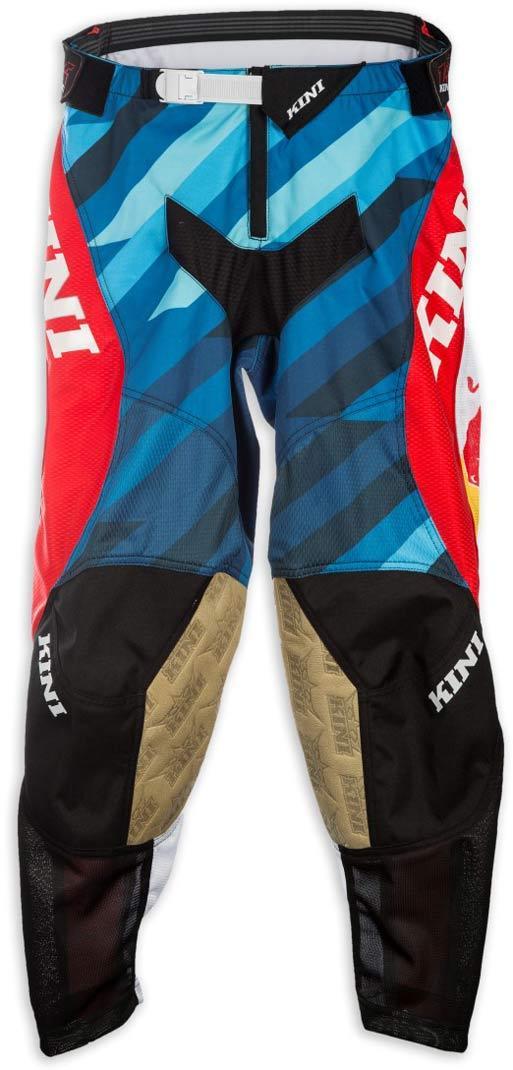 Image of Kini Red Bull Competition Pro Pantalon de motocross Blanc Rouge Bleu M