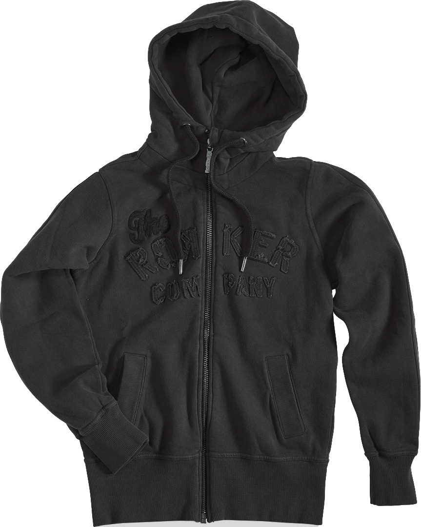 Rokker TRC Sweat à capuche pour dames Noir M