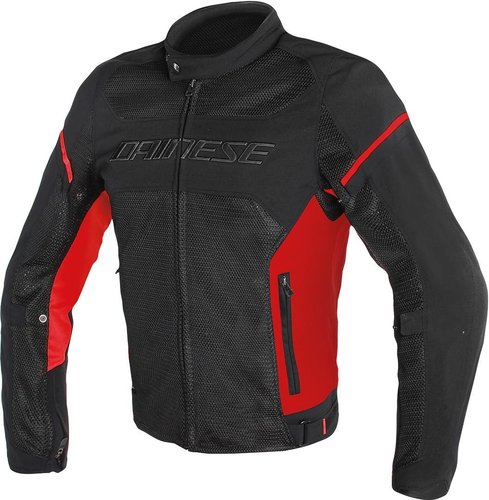 Dainese Air Frame D1 Tex Motorfiets Textiel Jas Zwart Rood 56 dainese kopen in de aanbieding