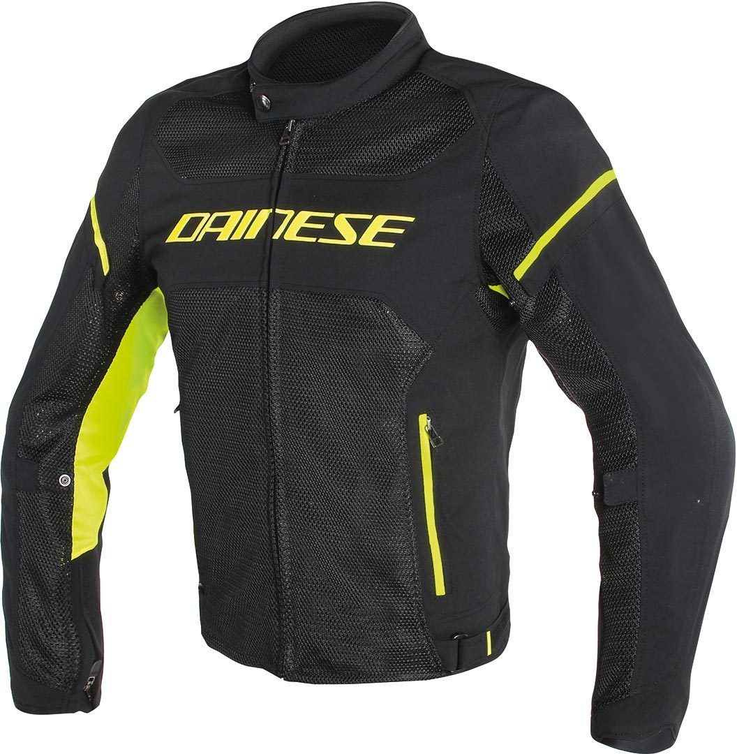 Dainese Air Frame D1 Tex Veste Textile moto Noir Jaune 48