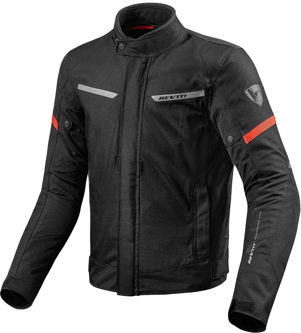 Revit Lucid Veste textile Noir Rouge XL