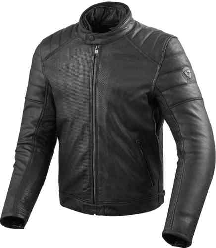 Revit Stewart Air Leren Jas Zwart 58 revit kopen in de aanbieding Revit Stewart Air Leren Jas Zwart 58 revit kopen in de aanbieding