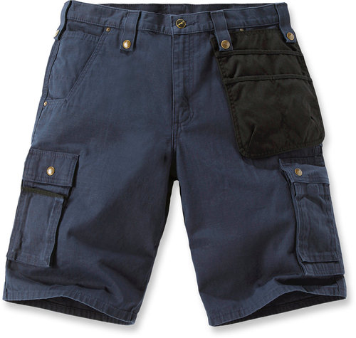 Carhartt Multi Pocket Ripstop Korte Broek Blauw 32 carhartt kopen in de aanbieding