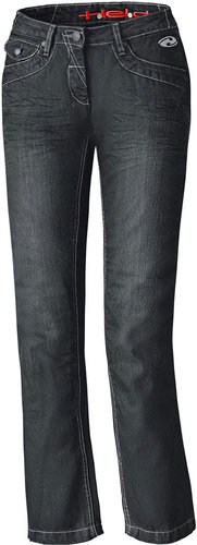 Held Crane Denim Motorfiets Dames Jeans Broek Zwart 30 held kopen in de aanbieding