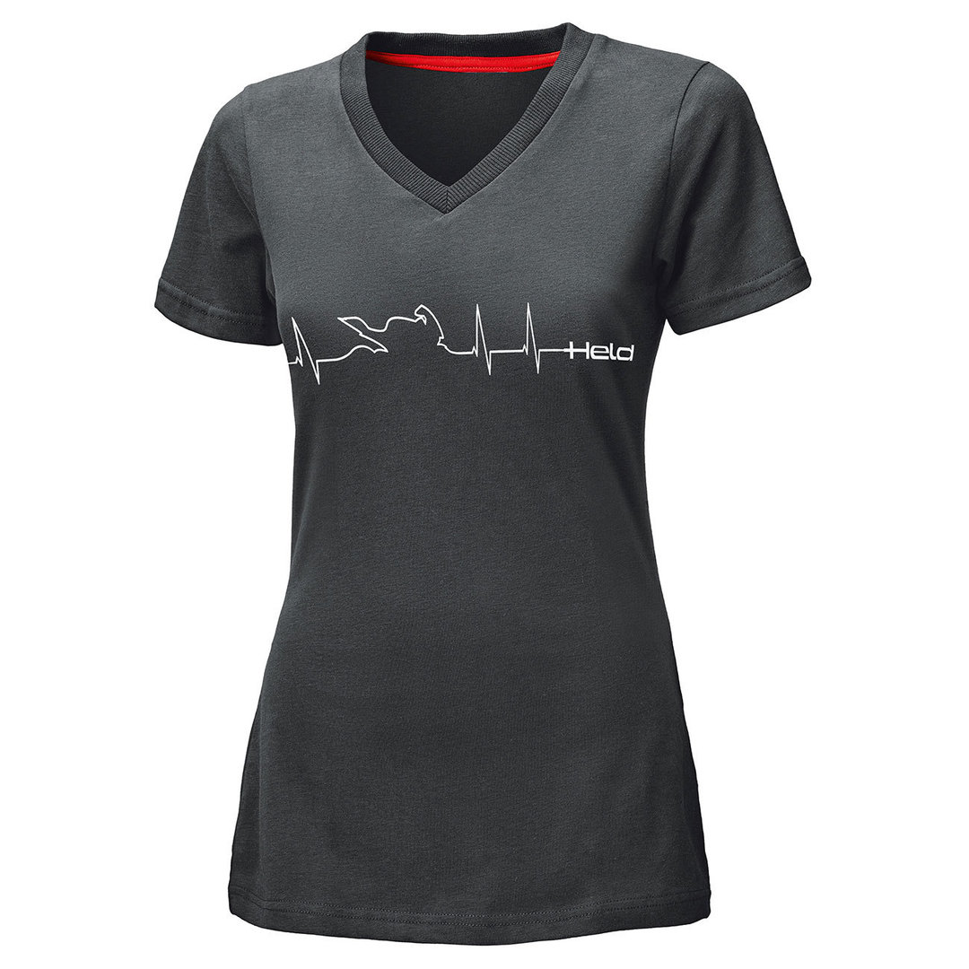 Held Be Heroic T-shirt Dames Gris XS