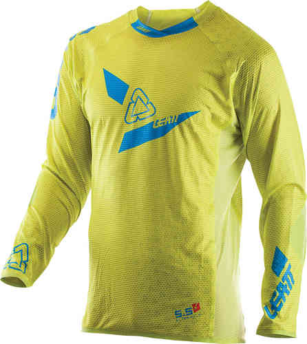 Leatt Gpx 55 Ultraweld Motorcross Jersey Groen Blauw leatt kopen in de aanbieding