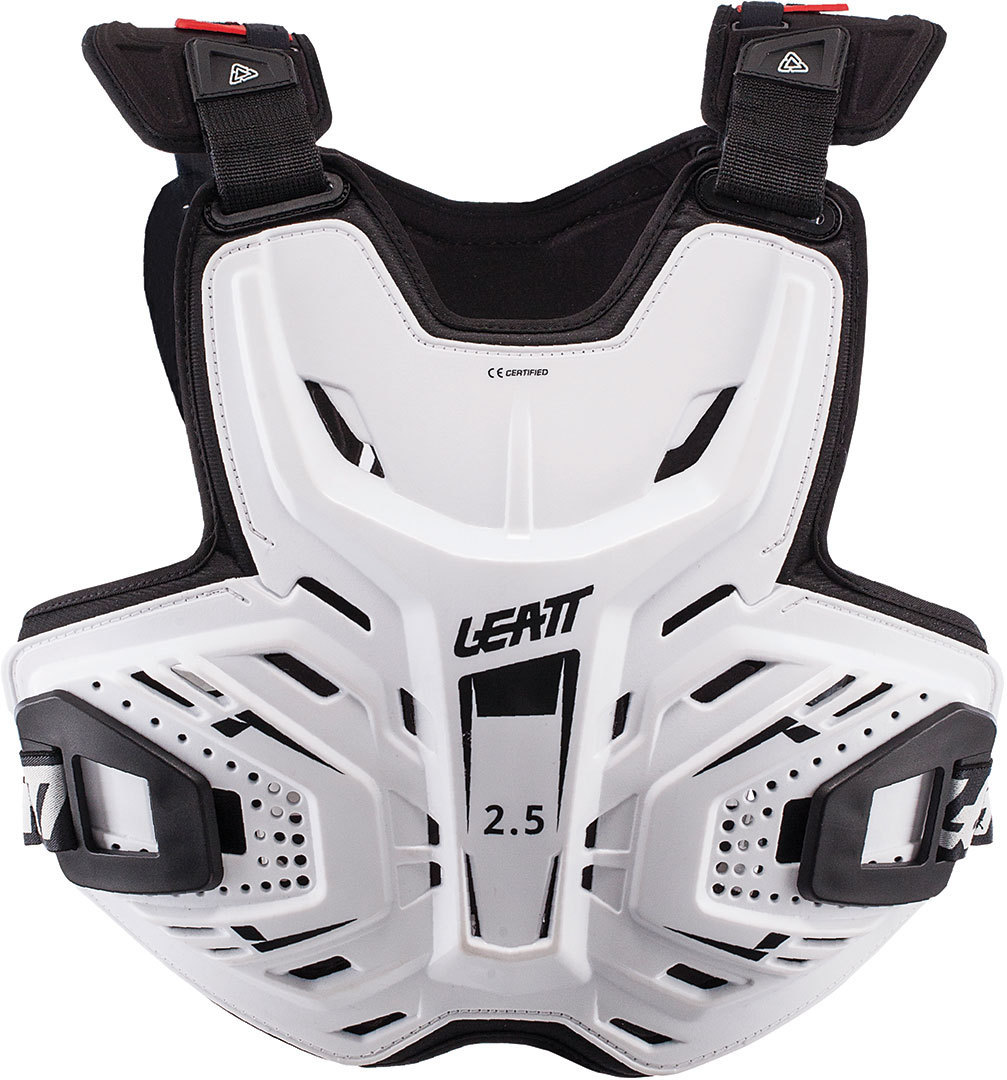 Leatt 2.5 Plastron Blanc unique taille