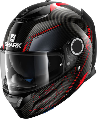 Shark Spartan Carbon Silicium Helm Zwart Rood 2Xl shark kopen in de aanbieding