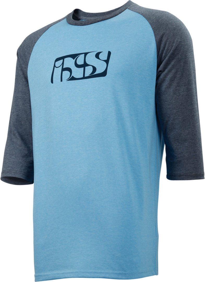 IXS Brand Tee 3/4 T-Shirt Bleu M
