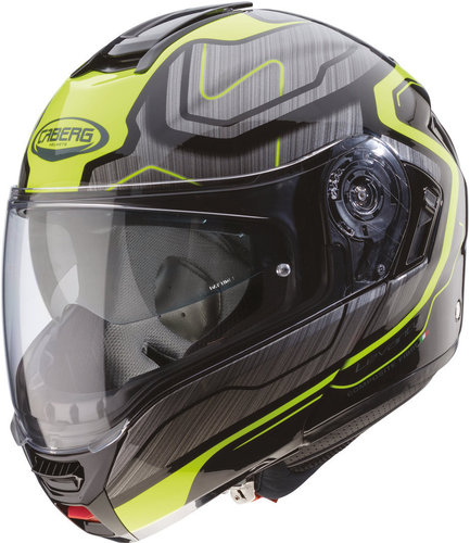 Caberg Levo Flow Helm Grijs Geel caberg kopen in de aanbieding Caberg Levo Flow Helm Grijs Geel caberg kopen in de aanbieding