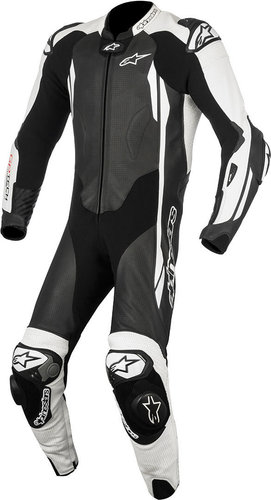 Alpinestars Gp Tech V2 Air One Piece Een Stuk Leder Pak Zwart Wit 54 alpinestars kopen in de aanbieding