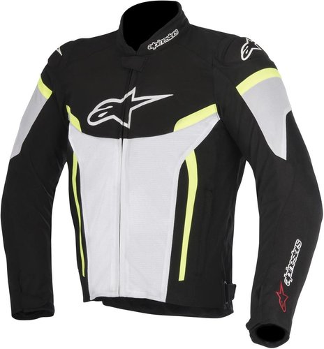 Alpinestars T Gp Plus R V2 Air Textiel Jas Zwart Wit Geel 2Xl alpinestars kopen in de aanbieding
