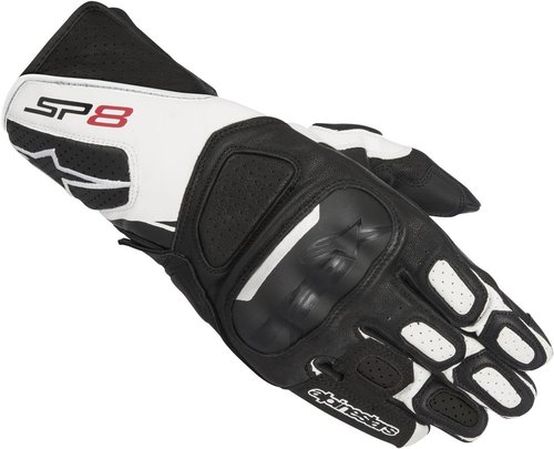 Alpinestars Sp 8 V2 Handschoenen Zwart Wit alpinestars kopen in de aanbieding