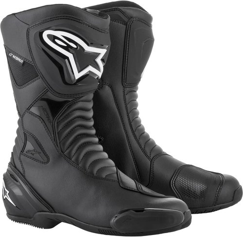 Alpinestars Smx S Waterproof Motor Laarzen Zwart 36 alpinestars kopen in de aanbieding