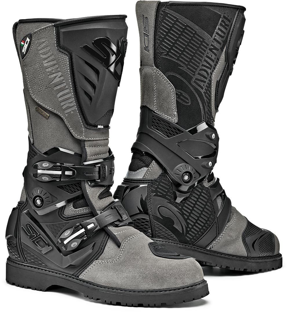 Sidi Adventure 2 Gore-Tex Motorcycle Boots Bottes de moto Gris 40