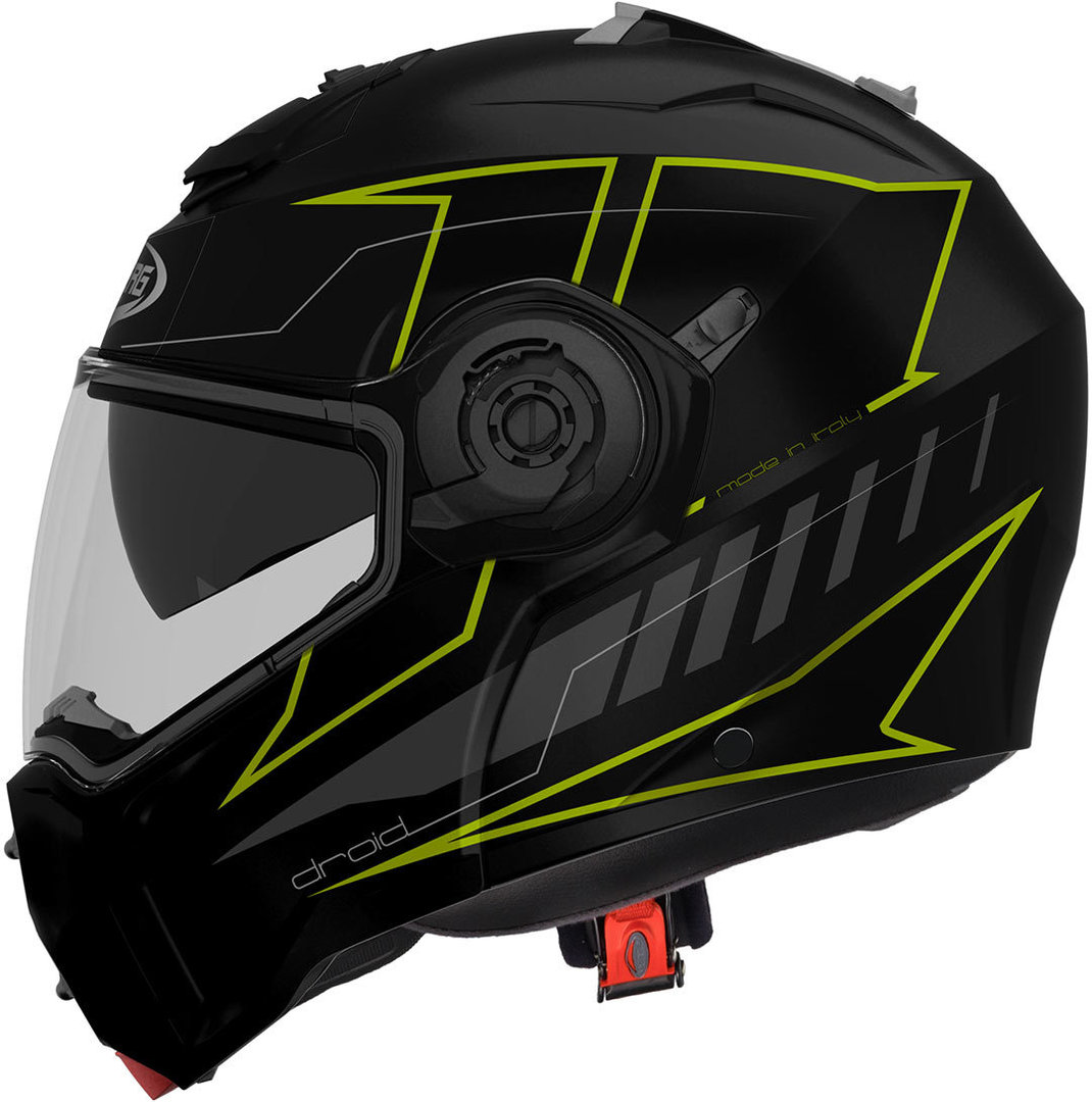 Caberg Droid Blaze Casque Noir Jaune XS