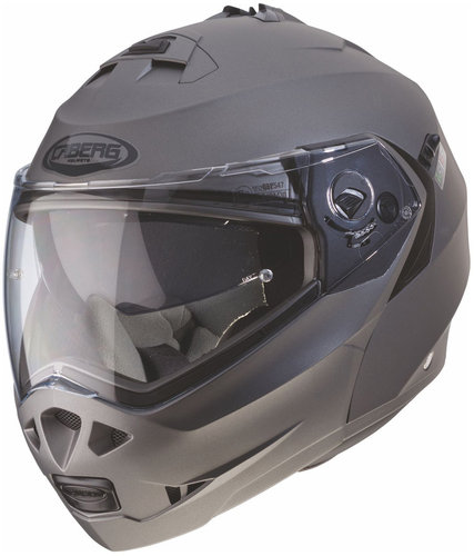 Caberg Duke Ii Flip Up Helm Zwart Grijs Xs caberg kopen in de aanbieding