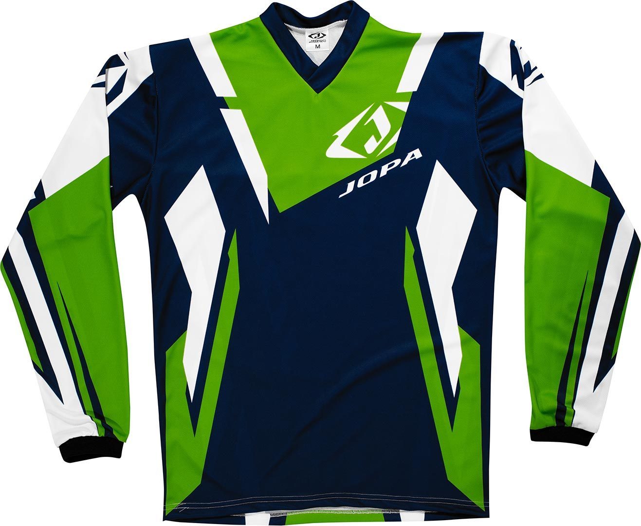 Image of Jopa Grid Jersey MX/BMX Vert Bleu S