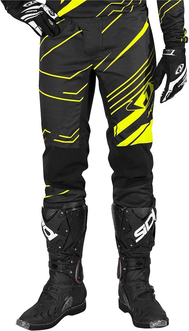 Image of Jopa Toxin Pantalon MX Noir Jaune 36