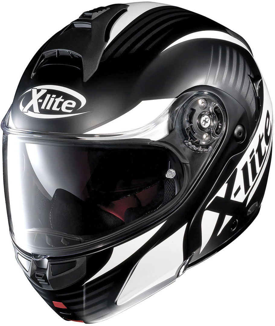 Image of X-Lite X-1004 Nordhelle N-Com Casque Noir Blanc XL